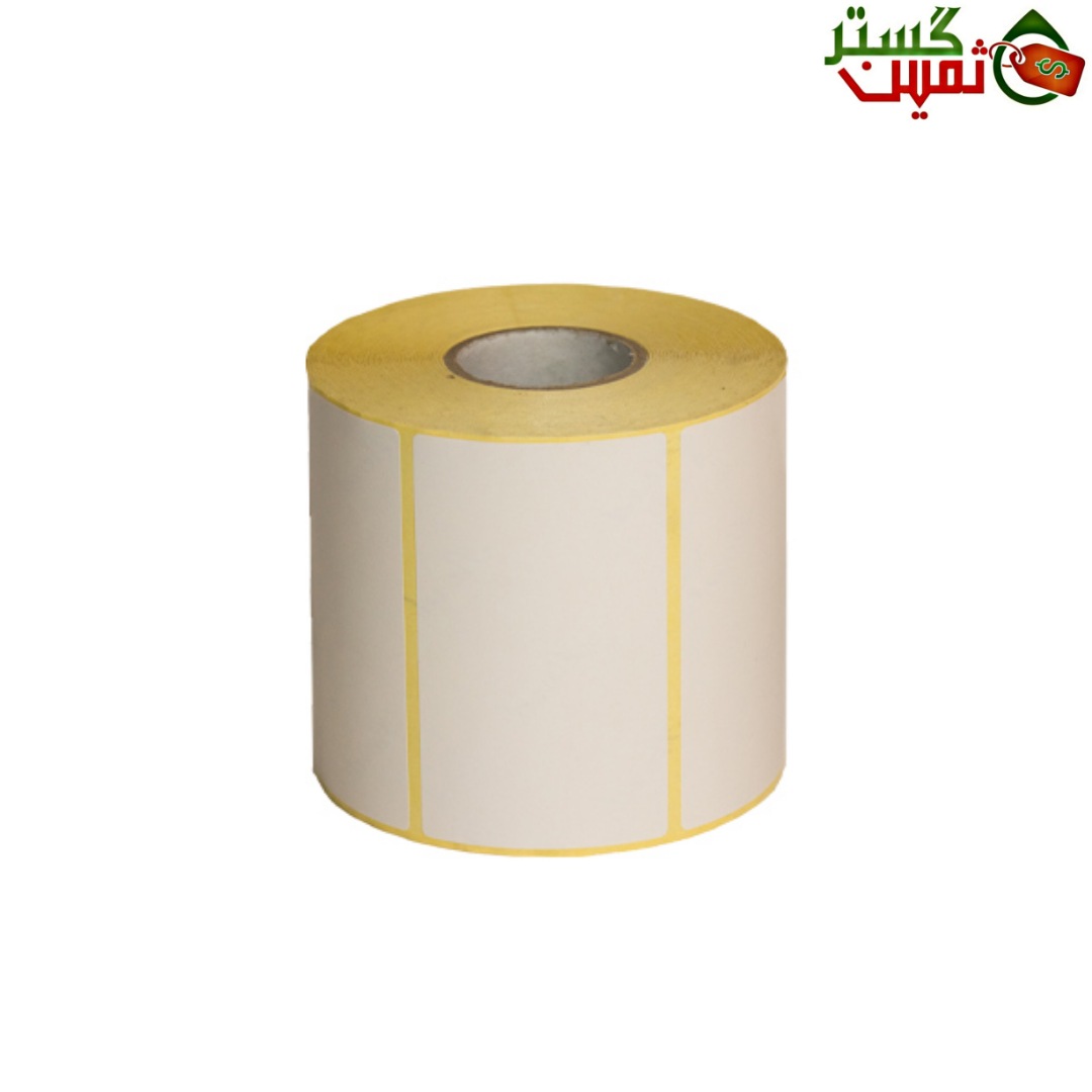  لیبل کاغذی سایز 100 × 60 تک ردیف 1000 عددی