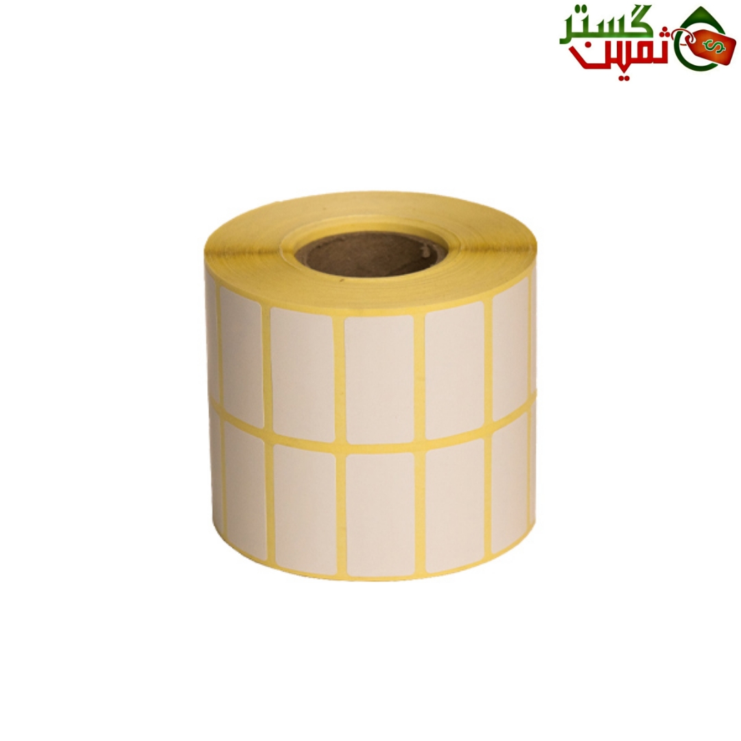  لیبل کاغذی سایز 40 × 20 دو ردیف 4000 عددی
