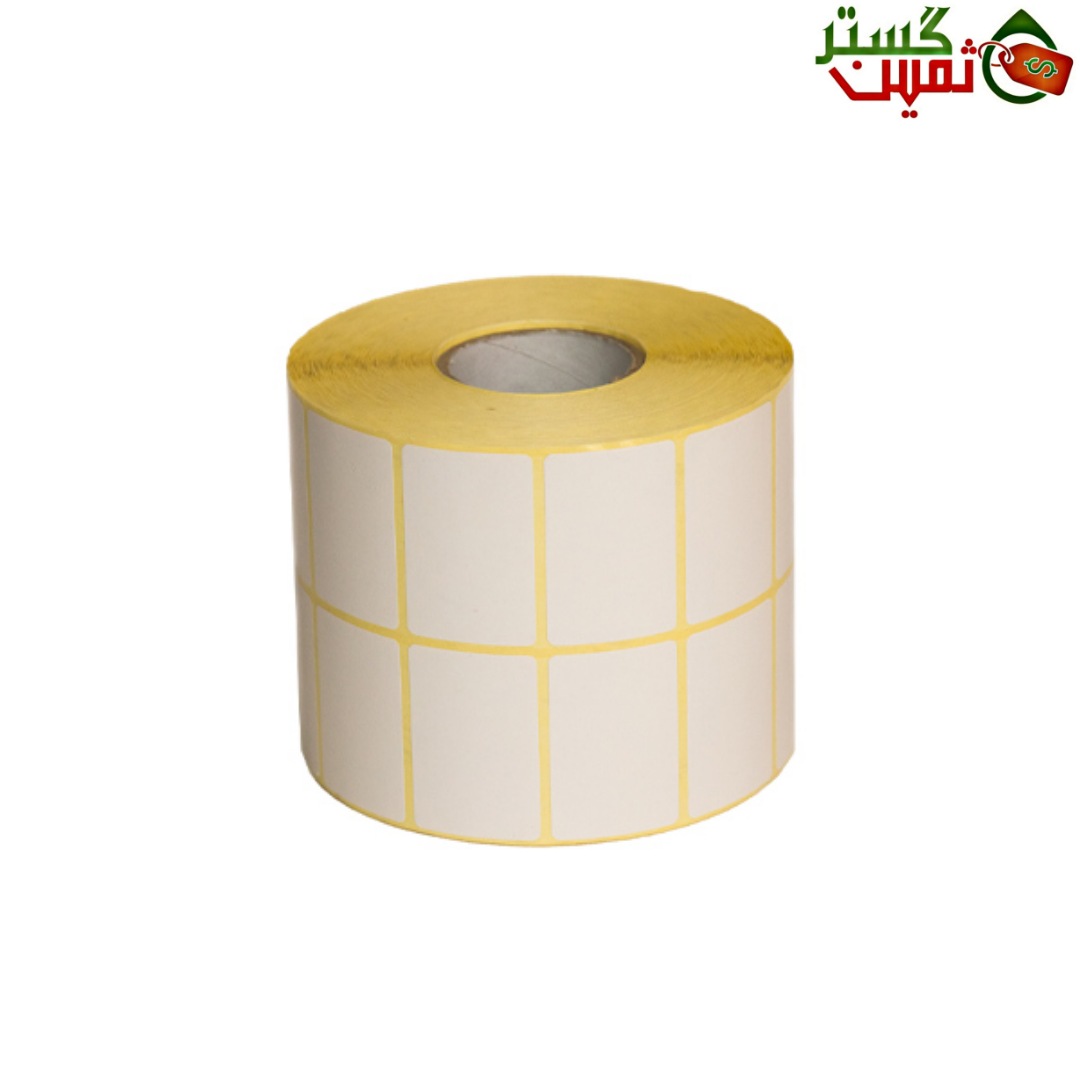  لیبل کاغذی سایز 45 × 30 دو ردیف 4000 عددی