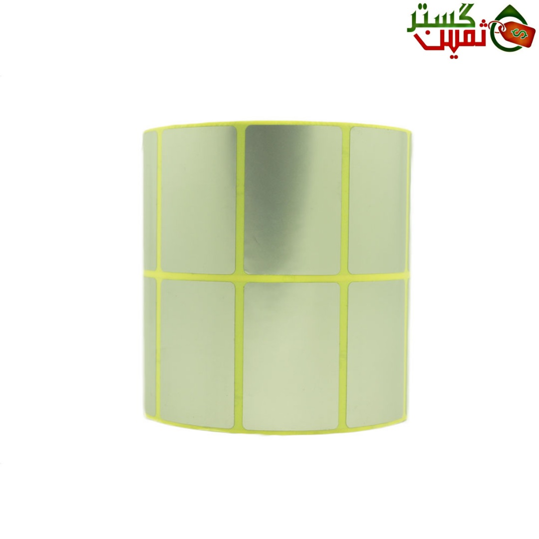  لیبل متال سایز 51 × 34 دو ردیف 3000 عددی