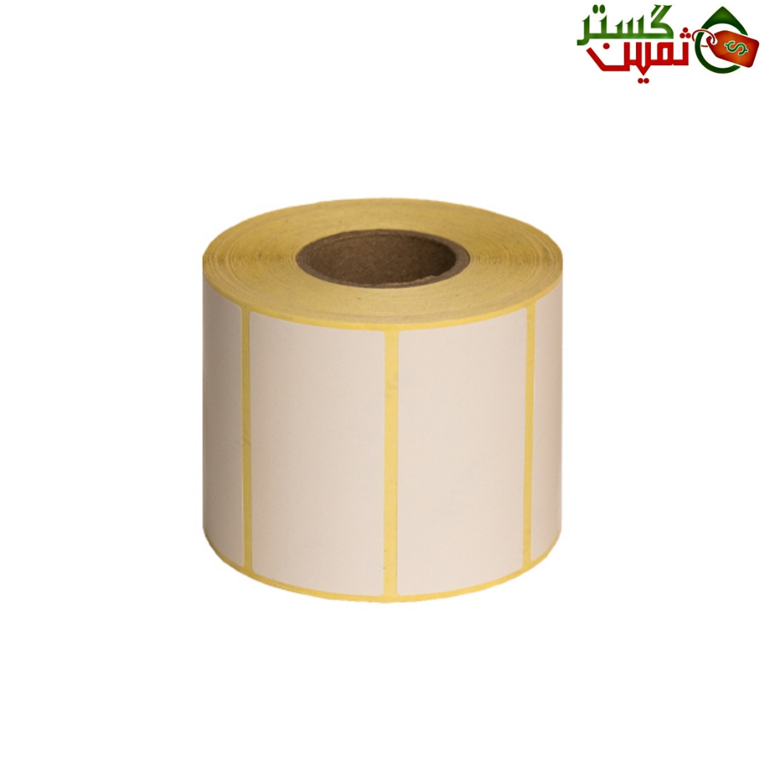  لیبل کاغذی سایز 75 × 40 تک ردیف 1000 عددی