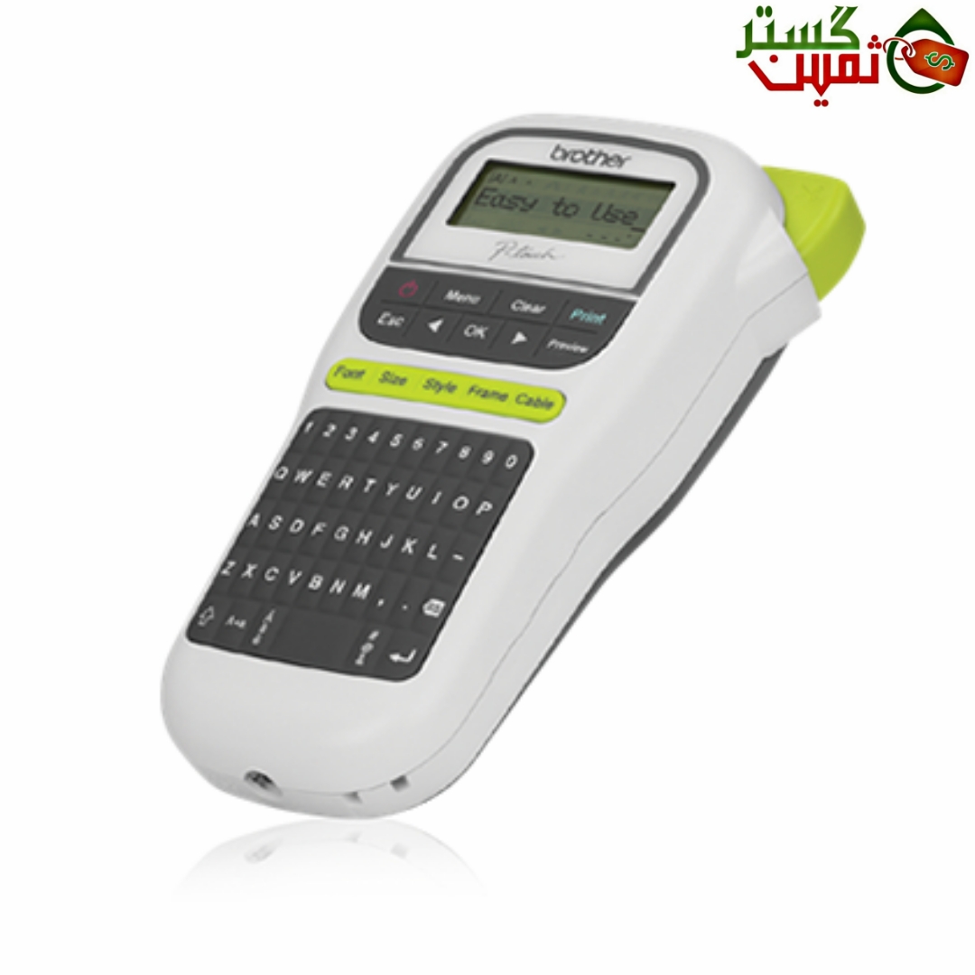  پرینتر لیبل زن قابل حمل همراه مخصوص کابل برادر مدل Broher PT-H110