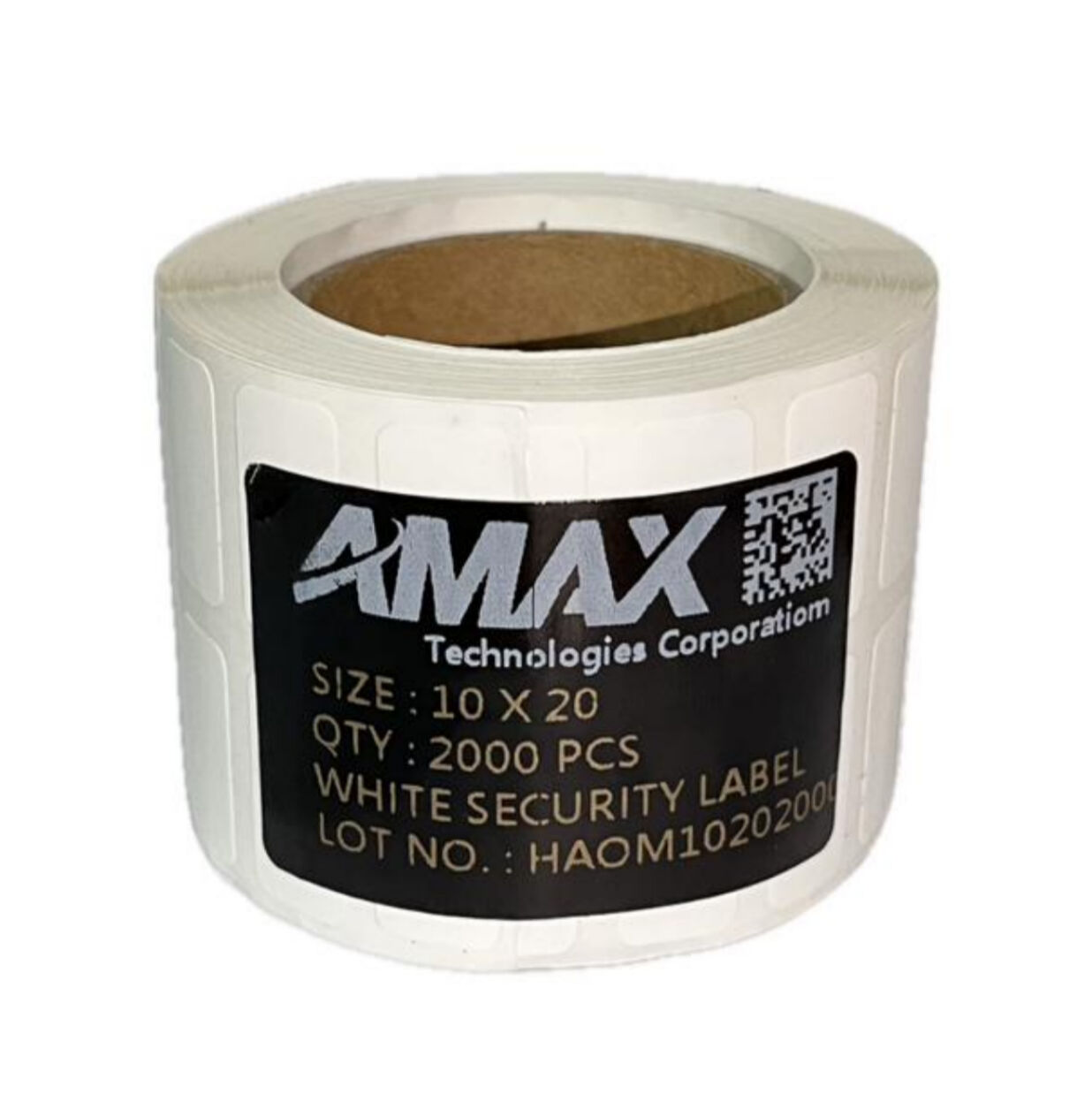  لیبل خردشونده اموال گچی security Label 10x20