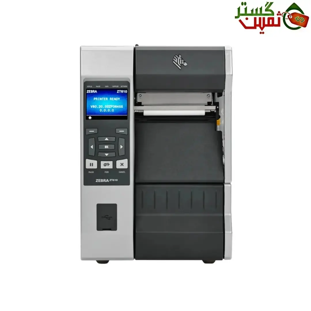  پرینتر لیبل زن صنعتی زبرا zebra zt610 600dpi