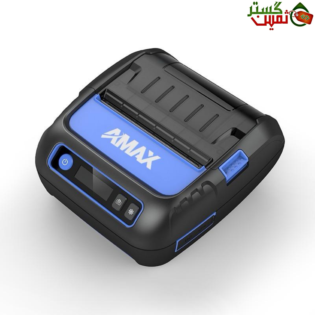  لیبل پرینتر و فیش پرینتر قابل حمل ایمکس مدل AMAX TP80B