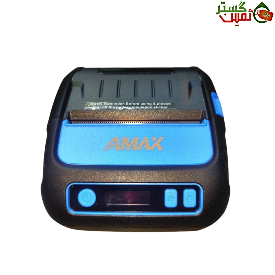   لیبل پرینتر و فیش پرینتر قابل حمل ایمکس مدل AMAX TP80B