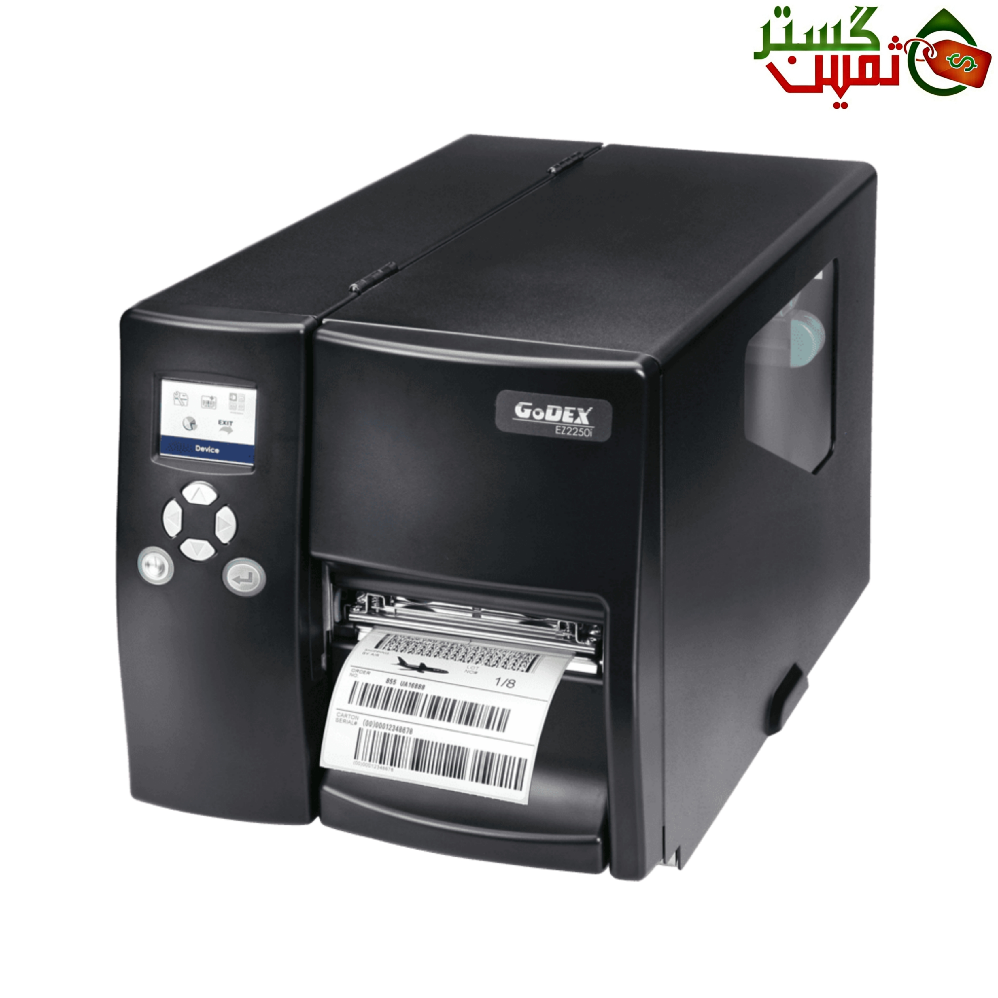  پرینتر لیبل زن گودکس مدل godex ez2250i 203dpi با گارانتی