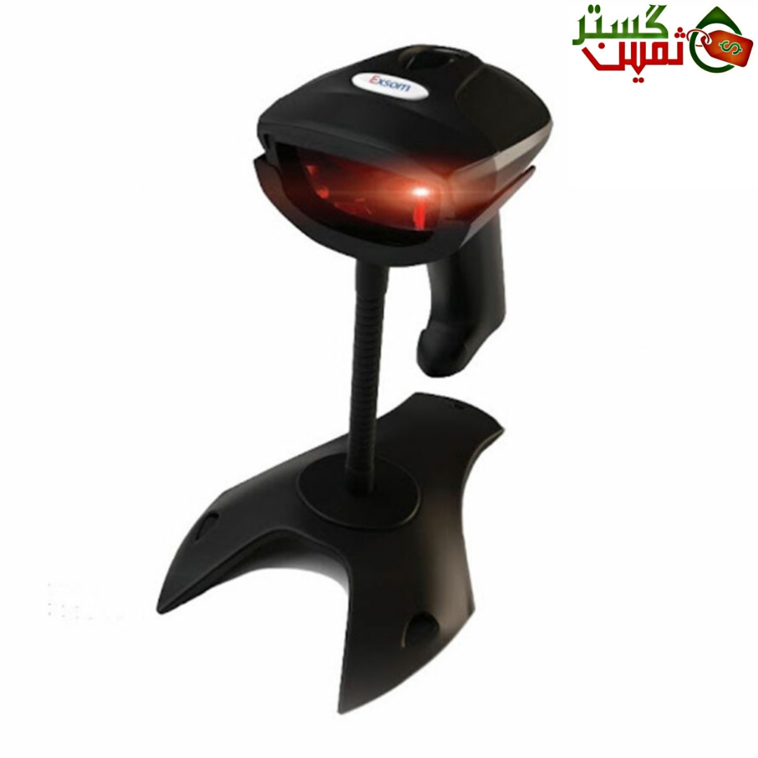  اسکنر بارکد خوان اکسوم Exom EBR 115 به همراه پایه
