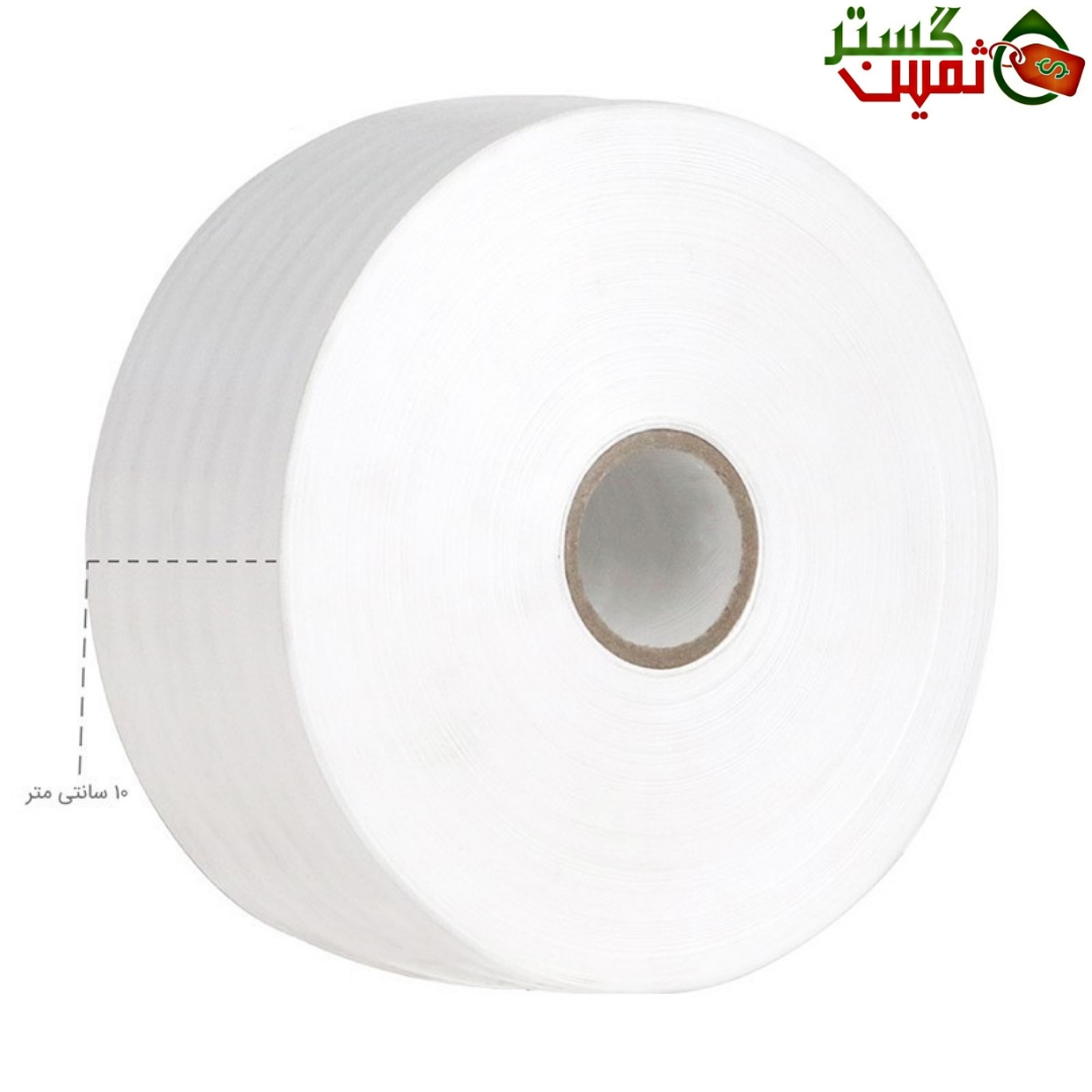  نوار تایوک 10 سانت ( tyvek label 100mm ) لیبل پارچه ای