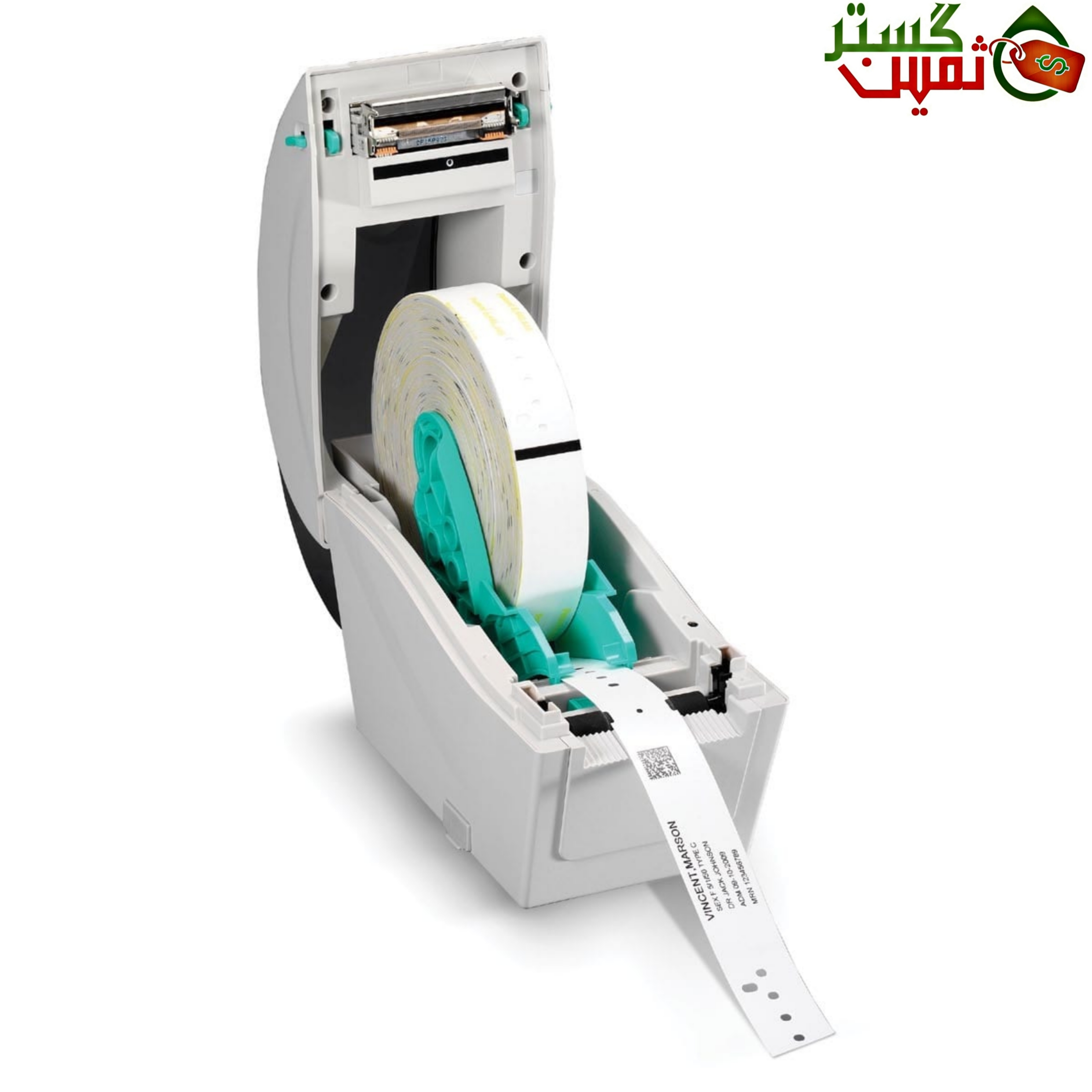  پرینتر لیبل زن آزمایشگاهی و دستبند  بیمارستانی تی اس سی مدل TSC TDP 225